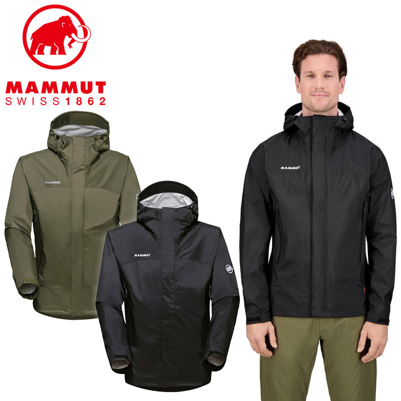 MAMMUT マムート MAMMUT レイン Microlayer HS Hooded Jacket AF Men  Classic：1010-29261[23ss]