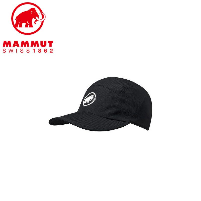 海外最新 Mammut マムート エナジーライトキャップ 0001 ブラック 黒 Aenergy Light Cap Black 軽量 ソフトバイザー  コンパクト トレイルランニング ハイキング - tokyo-bunka.com