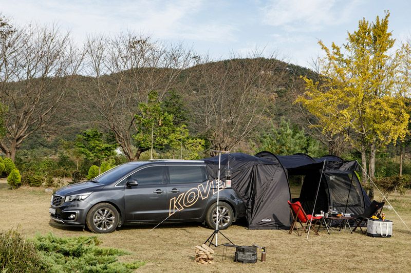 正規販売】KOVEA コベア TOURING II ツーリング II テント ブラック | BARONESS OUTDOOR（バロネスアウトドア）