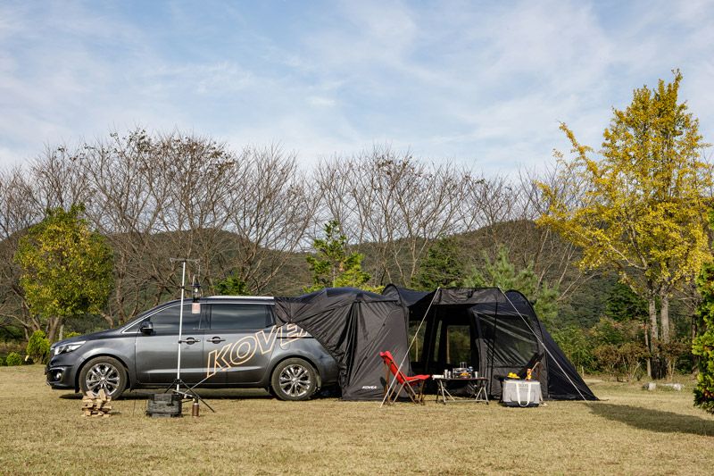 正規販売】KOVEA コベア TOURING II ツーリング II テント ブラック | BARONESS OUTDOOR（バロネスアウトドア）