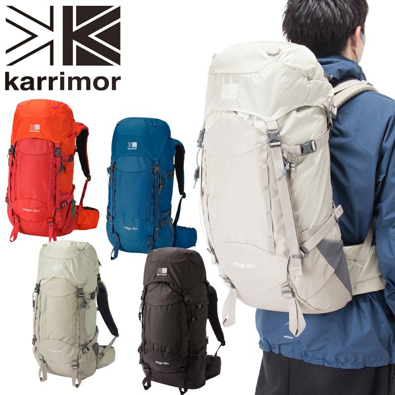 【日本正規輸入販売品】 karrimor カリマー ridge 30+ Medium リッジ 30プラス ミディアム リュックサック バックパック 30L+ ギフト