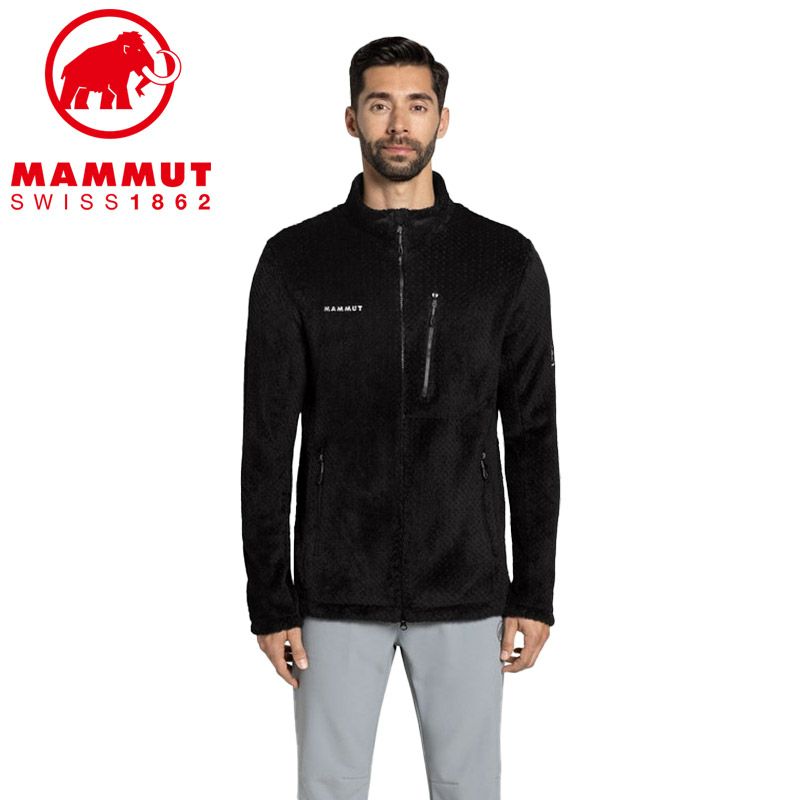 伸縮性にも優れています。 【日本正規輸入販売品】MAMMUT マムート Goblin ML Jacket AF Men ゴブリン ミッドレイヤー ジャケット  メンズ 1014-22992 Black ブラック Sサイズ Mサイズ