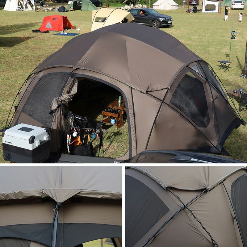 アウトドア テント/タープ 【正規販売】 WIWO ウィーオ YAKDOME 550 Black ヤクドーム 550 ブラック テント