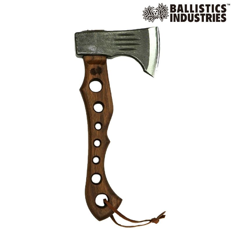 Ballistics バリスティクス DRILLED HAND AXE 2 ドリルハンドアックス2 ウォルナット 斧 | BARONESS  OUTDOOR（バロネスアウトドア）