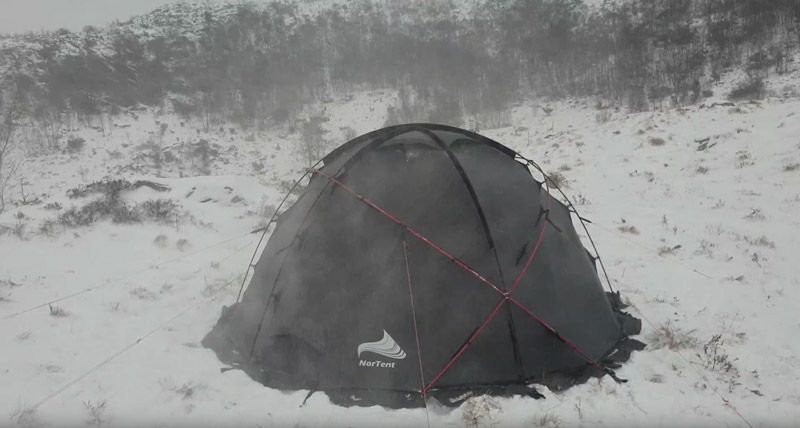 Nortent Gamme 4 Arctic stone grey & Innertent ノルテント ギャム4 ストーングレイ Arcticモデル  本体＋インナーテントセット | BARONESS OUTDOOR（バロネスアウトドア）