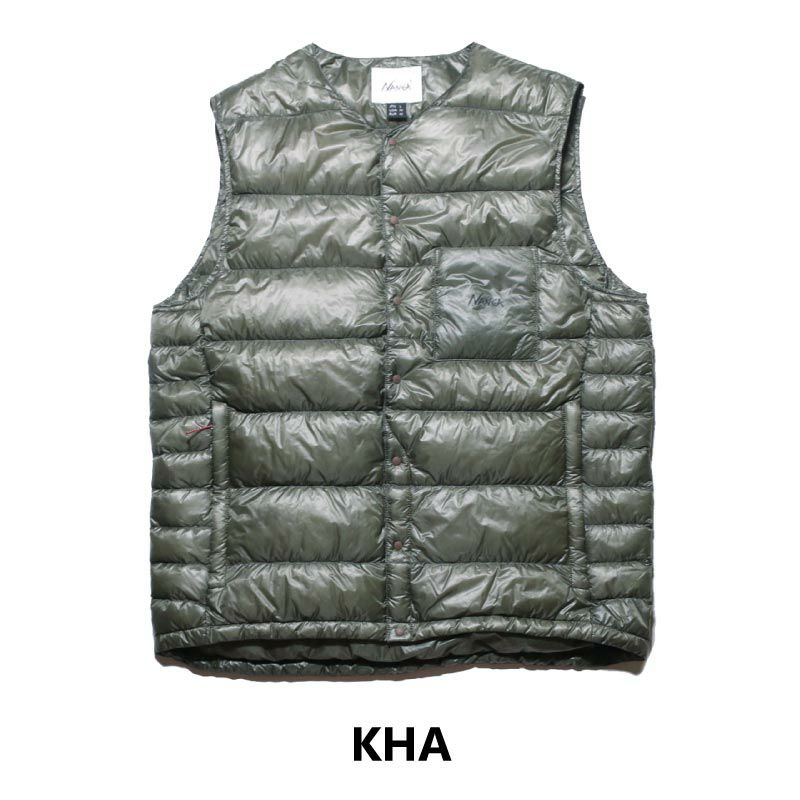 NANGA ナンガ INNER DOWN VEST MEN インナーダウンベスト メンズ