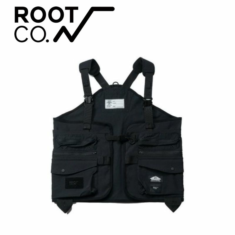 ROOT CO. ルートコー grn GENERAL LIFE × ROOT CO. UTILITY VEST ブラック M L XL |  BARONESS OUTDOOR（バロネスアウトドア）