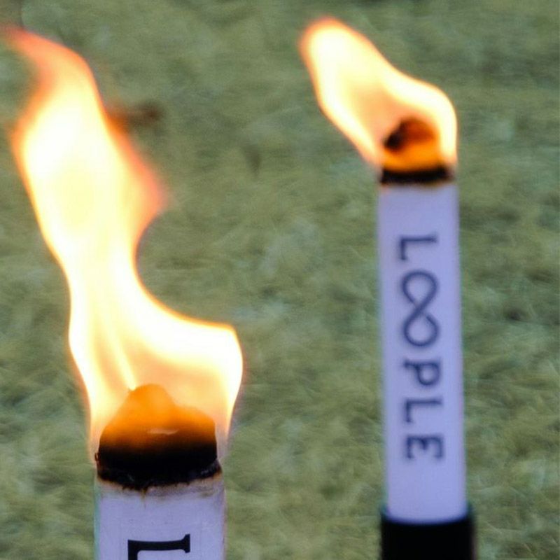  LOOPLE ループル キャンドルトーチ 2セット