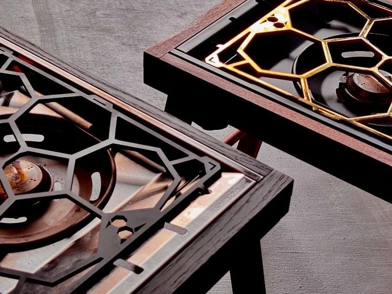 ONE OR EIGHT 5T9i 黒皮鉄 五徳 | ENTERSEEK（エンターシーク）