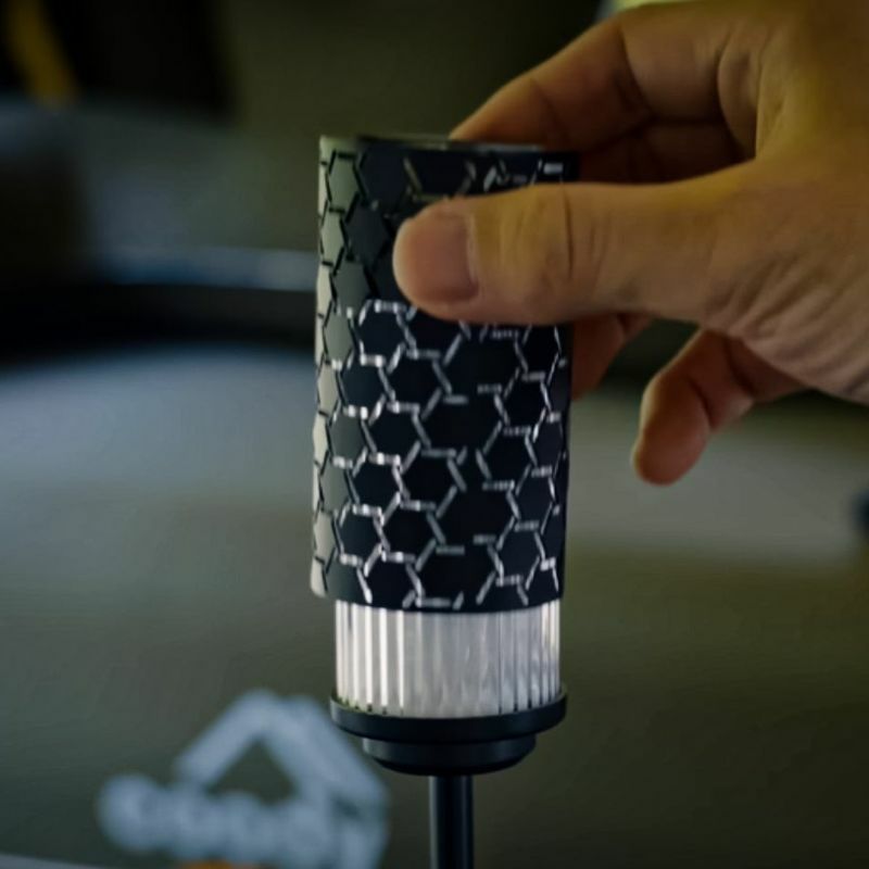 shiromani シロマニ メタルシェードBlack | ENTERSEEK（エンターシーク）