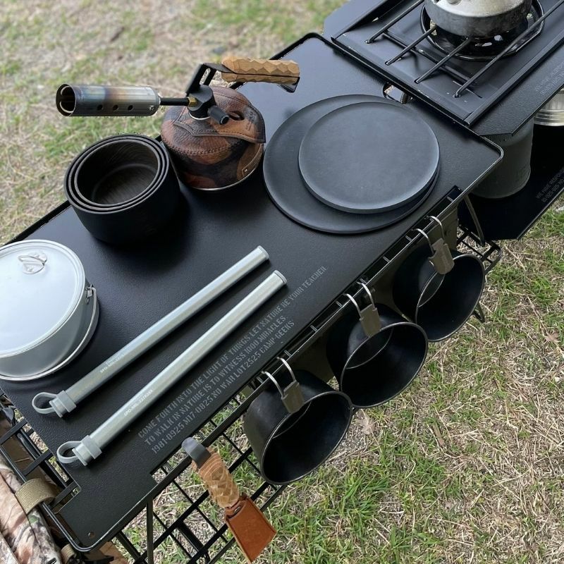 CAMP GEEKS フィールドラック用天板 FR-top ブラック、カーキ、グレー